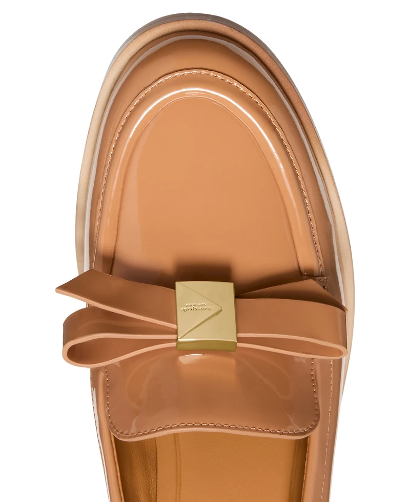 kate spade new york Women's Decorative Bow Block Heel Loafers
