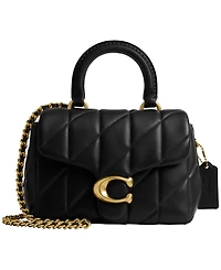 Coach Tabby Mini Quilted Top Handle Handbag