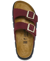 Birkenstock Women's Arizona Platform Suede Leather Sandals from Finish Line
