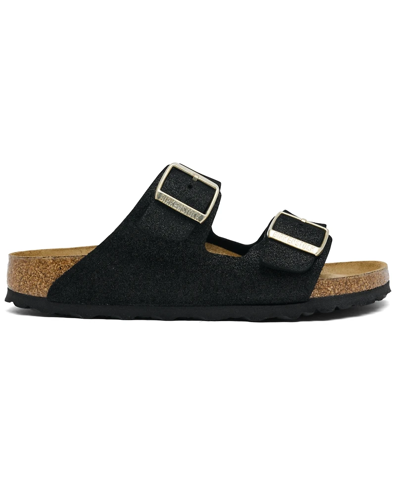 Birkenstock Women's Arizona Soft Footbed Suede Leather Sandals from Finish Line
