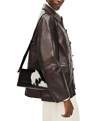 Radley London Annabel Row Hair On Flap-Over Shoulder Bag
