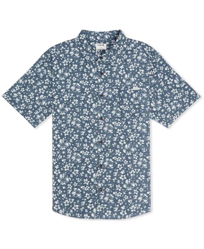 Hurley Men's Lido Stretch Short Sleeve Shirt
