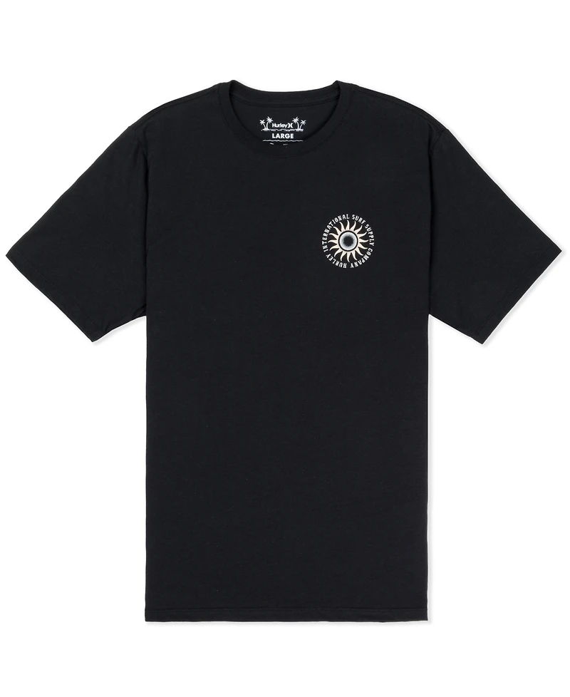 Hurley Men's The Rise Short-Sleeve Crewneck T-Shirt
