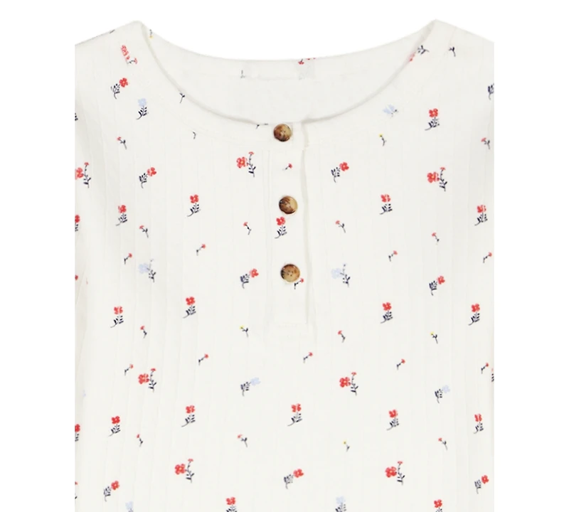 Tommy Hilfiger Girls 7-16 Long-Sleeve Henley Top