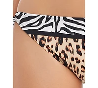 Bleu by Rod Beattie Women's What's The Mix Side Tie Swim Hipster