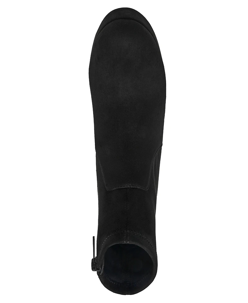 Anne Klein Womens Volt Platform Block Heel Dress Booties