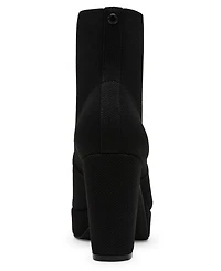 Anne Klein Womens Volt Platform Block Heel Dress Booties