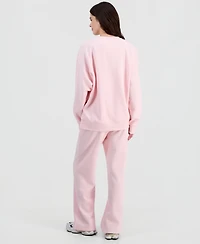 Sincerely Jules Juniors' High-Rise Wide-Leg Pants