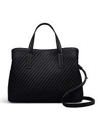Radley London Dukes Place Diagonal Quilted Small Zip Top Grab Bag