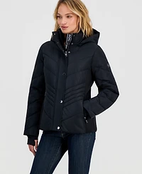 Michael Kors Women's Hooded Puffer Coat