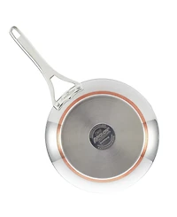 Anolon Nouvelle Copper Stainless Steel Cookware Set, 10 Piece