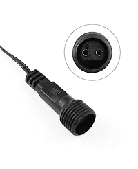 DELight 20 Ft Extension Cord for Led Tree String Lights 14 Awg Male to Female