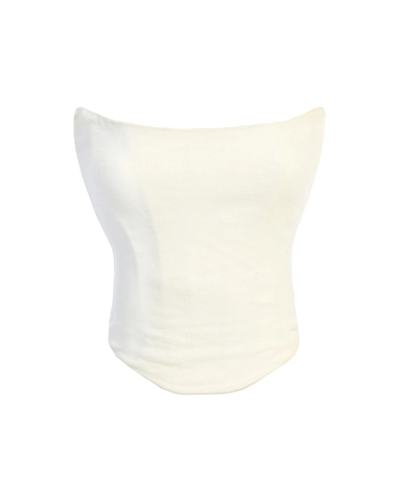 Jluxlabel Women's Fenix Reversible Linen Corset