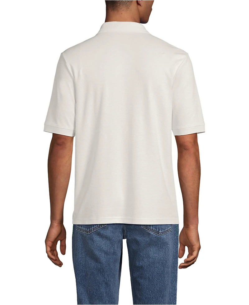 Lands' End Men's Short Sleeve Cotton Supima Polo Shirt