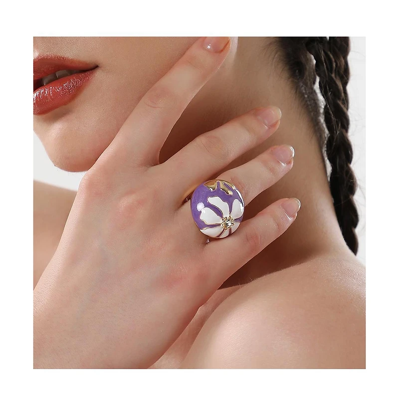 Sohi Women's The Hana Statement Ring