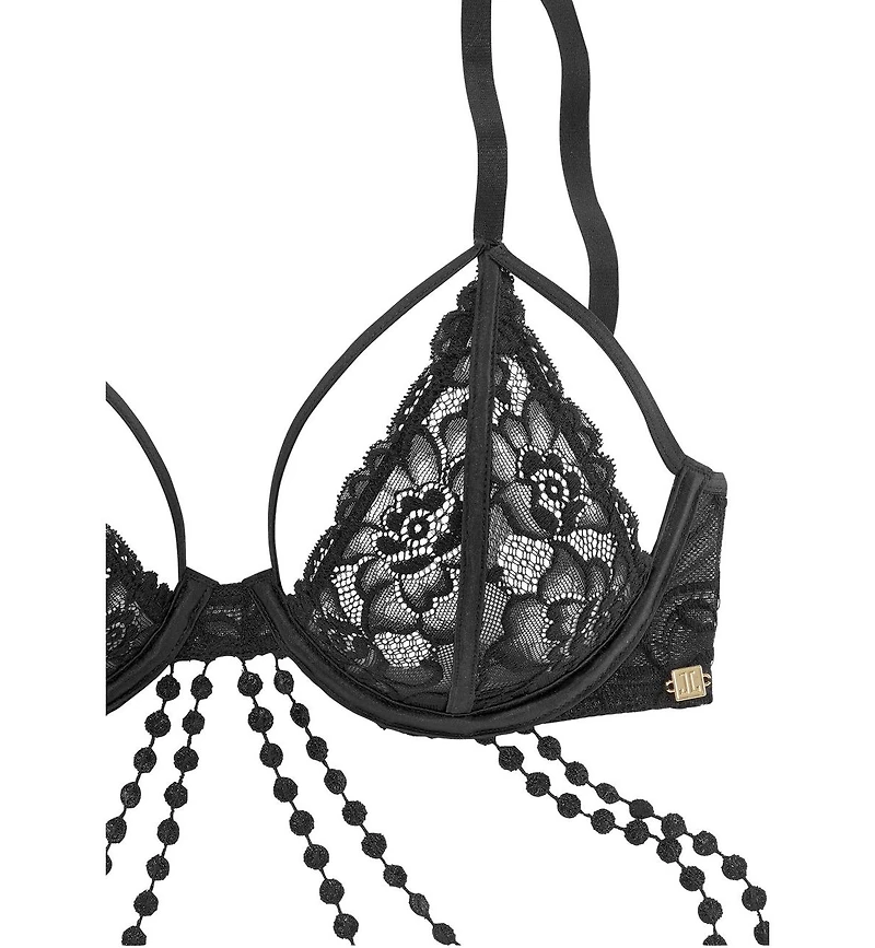 Lascana Women's Strappy Lace Unlined Bra