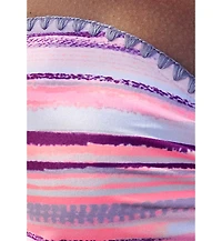 Lascana Women's Printed Crochet Bandeau Bikini Swimsuit Top Bra Sizing