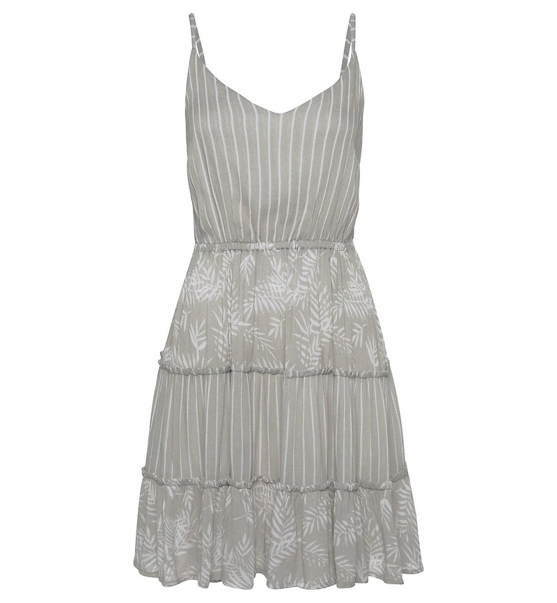 Lascana Women's Mixed Print Cover up Beach Dress