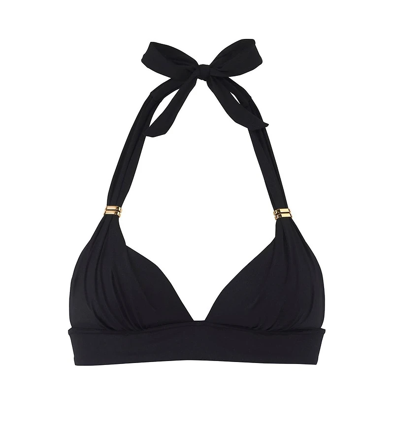 Lascana Women's Hardware Detail Triangle Bikini Swimsuit Top Bra Sizing