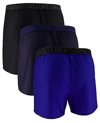 Under Armour Men's 3-Pk. Solid Performance Tech Mesh 6" Boxers