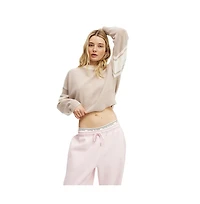 Cotton On Women's Active Stripe Knit Pullover Sweater