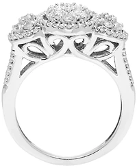 Macy's Diamond Ring (1 ct. t.w.) in 10k White Gold
