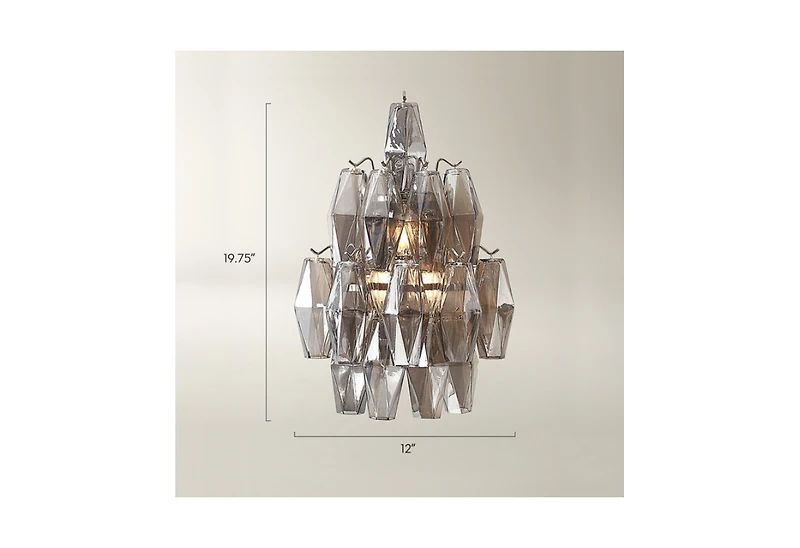 Z Gallerie Cosima Sconce 19" - Champagne