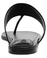 Schutz Women's Martha Square Toe Flat Sandals