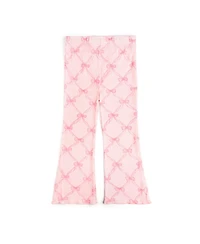 Sweet Wink Baby Girls Bow Trellis Flare Legging