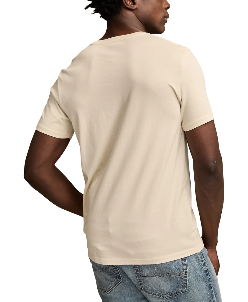 Lucky Brand Men's Rolling Stones Horse Printed T-Shirt