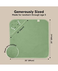 KeaBabies Cuddle Baby Hooded Towel, Bath Towels, Beach Towel for Newborn