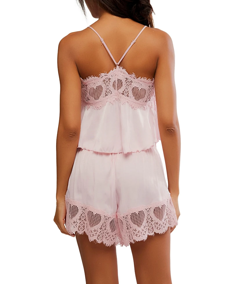 Free People Women's Sweet Love Square Neck Camisole Top