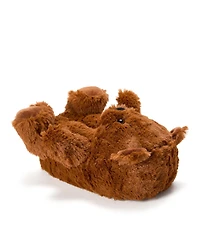 Dearfoams Cozyfoams Women's Overstuffed Bear Closed Back Slipper