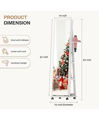 Vlsrka Color Block Full Length Mirror