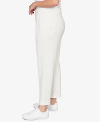 Ruby Rd. Plus Ultra Soft Knit Cuffed Ankle Pants