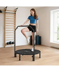 Soozier 40" Foldable Mini Trampoline, Rebounder Trampoline,