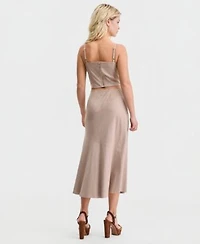 Guess Womens Nunzia Corset Top Nunzia Midi Skirt