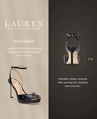 Lauren Ralph Women's Kyla Dress Sandals