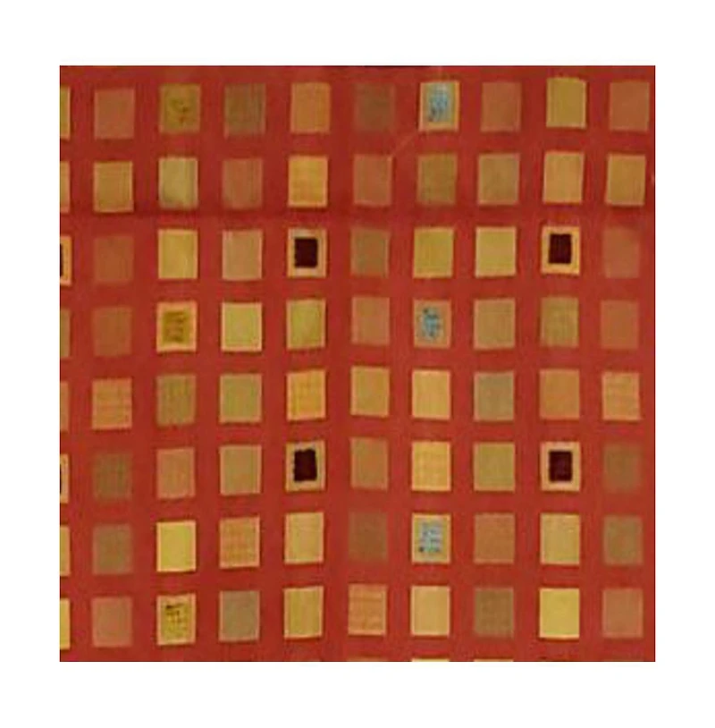 Rlf Home Modern Design Classic Fair And Square Arch Style Window Valance 50" x 17" Multicolor