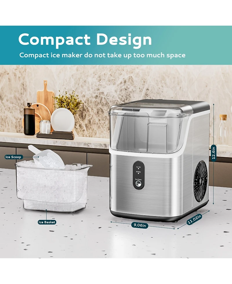 Euhomy Commercial Ice Maker Machine