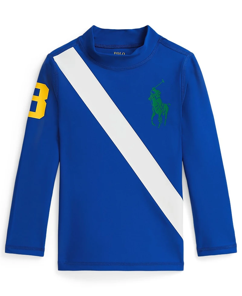 Polo Ralph Lauren Boys 2T-7 Big Pony Performance Rash Guard