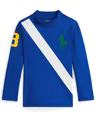 Polo Ralph Lauren Boys 2T-7 Big Pony Performance Rash Guard