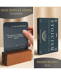 Quokka Stoicism Cards Marcus Aurelius - 122 Daily Quotes & Exercises