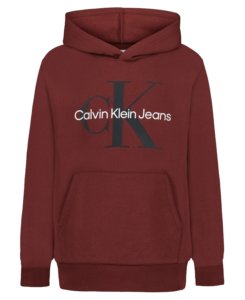 Calvin Klein Boys 8-20 Fleece Pull-On Hoodie