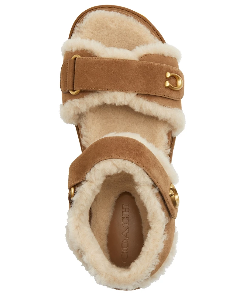 Coach Women's Brynn Round Toe Sandals