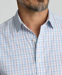 UNTUCKit Men's Slim Fit Wrinkle-Free Performance Kellerfield Button Up Shirt