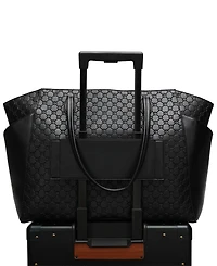 Elle Compass 14" Monogram Weekender Duffel Bag