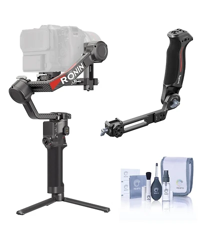 Dji Dji Rs 4 Pro, 3-Axis Gimbal Stabilizer for Dslr & Cinema Cameras Canon/Sony/Panasonic/Nikon/Fujifilm, 2nd-Gen Native Vertical Shooting, 4.5kg