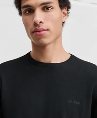 Guess Men's David Long Sleeve Crewneck Sweater
