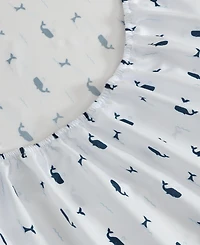 Nautica Caspian Whales Microfiber 4-Pc. Sheet Set
